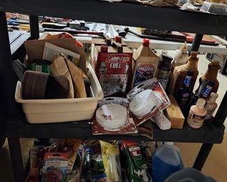 Screws - Nails - Sandpaper - Oils