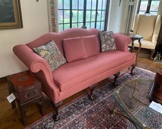 Sherrill Camelback Sofa (one of two)