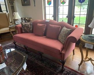 Sherrill Camelback Sofa (one of two)