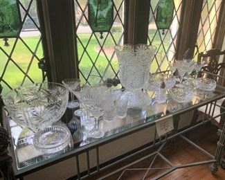 Waterford crystal, other crystal