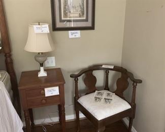 Kittinger Chippendale style corner chair