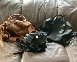 Coach Tote, Porsche Tote, Dunhill Camera Case