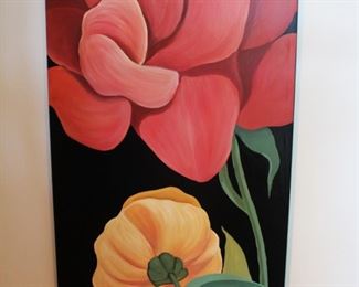 Bright colored painting by "Max".  