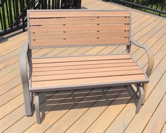 Glider bench. We have two!