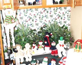 One can decorate with snowmen for most of the winter season.  They are not just for Christmas.  Start your collection NOW! 