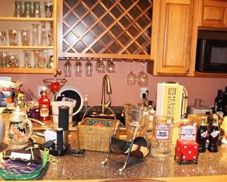 Lots and lots of fun bar items.  