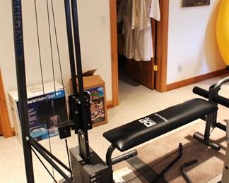 DP Home gym weight system.