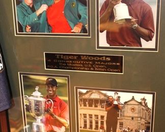 Tiger Woods "4 consecutive majors" Collage.