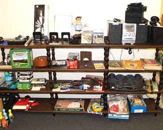 Games, stereo equipment and misc.
