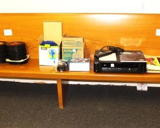 Long church pew/bench from St. Simon's Church.  