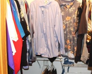 Good quality men's shirts and pants. Size XXL.