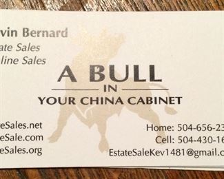 Check out our website at: Abullinyourchinacloset.com. 