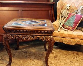 Nice carved side table