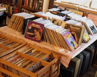 Part of our records collection