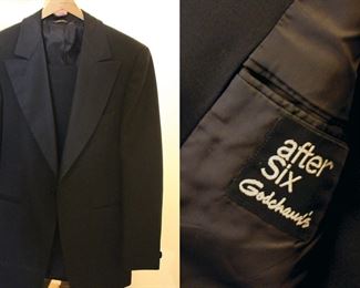 Godchaux’s after six brand vintage tuxedo