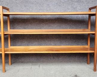Vintage Mid Century Modern Floating Bookcase
