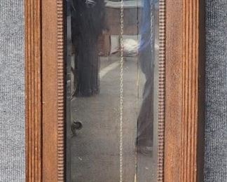 1890-1910 Arts & Crafts Carved Wood Wurzburg Germany Grandfather Clock
