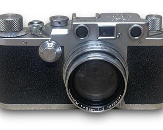  Leica D.R.P. Ernst Leitz Wetzlar Summitar Film Camera