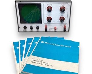 Devry Bell & Howell Schools Oscilloscope Analyzer Model::34
