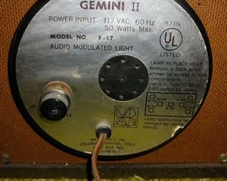 Gemini II disco light