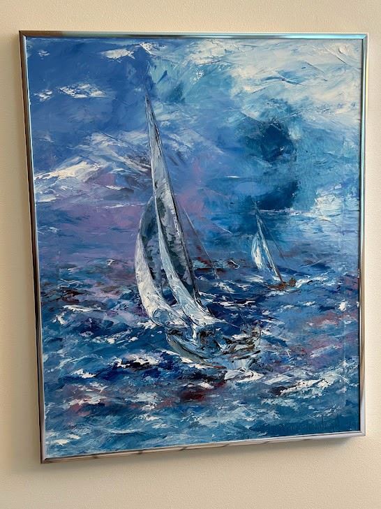 Heavenly by Gabriels Prancans, Large Original Oil