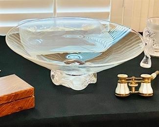 Steuben, Lalique, Baccarat 