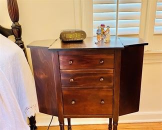Antique sewing cabinet 
