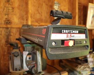  Craftsman 10-Inch Radial Arm Saw With Stand