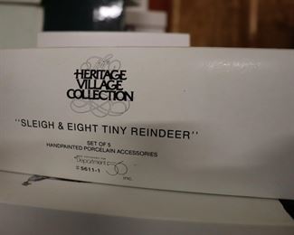 HUGE Collection of Dept 56 Christmas Village Houses and Accessories 