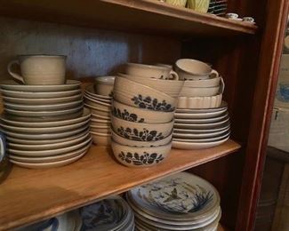 Pfaltzgraff Folk Art Pattern Dinnerware (bowls and quiche pan are sold)