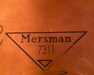 Mersman 7311 Table Label