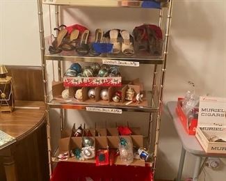 Vintage Glass Christmas Ornaments 