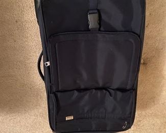 American Tourister Navy Blue Bag with Large Wheels for easy rolling