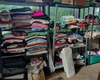 Vintage Fabric and Patterns - yards and yards of great vintage fabric and hard-to-find vintage patterns!