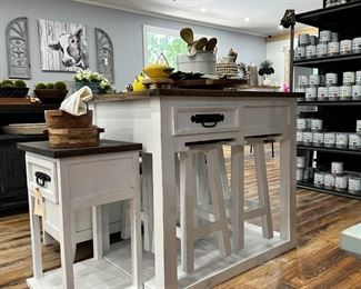 Kitchen island and End Table