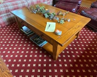 Broyhill cocktail table 50" by 32"