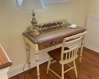 Vintage Hitchcock desk 31.5" wide by 17.5" deep and 30" tall