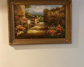 Tuscany art 42.5" by 31" tall