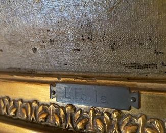 Painting by L. Folla.