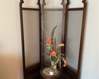 Room divider or the greatest earring display ever.