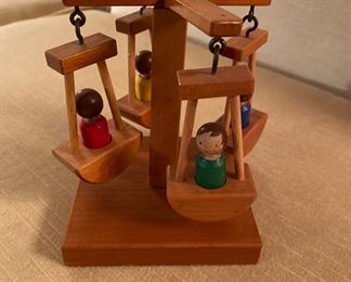 Superfantastic German wooden kinder toy brings kinder joy.