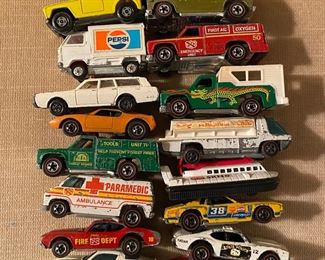 Super cool red line Hot Wheels.