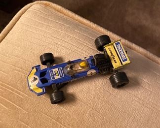Toy cars.
