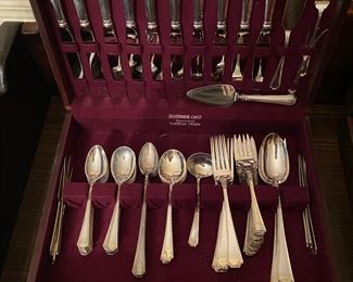 Gorham Fairfax sterling service for 10 with extras!!