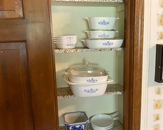 You knew there would be some Corning Ware Blue Cornflower at this sale right!?