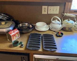 Fun cast iron pieces.