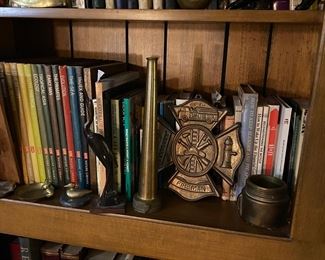 Lots of neat brass items.