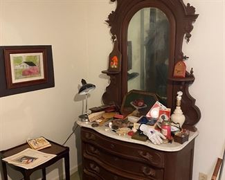 Non-haunted 1800's dresser.