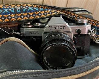 Vintage camera stuff.