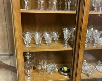 Tiffin-Franciscan glassware set.